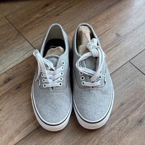Vans Gray Canvas sneakers, NWOT, unisex